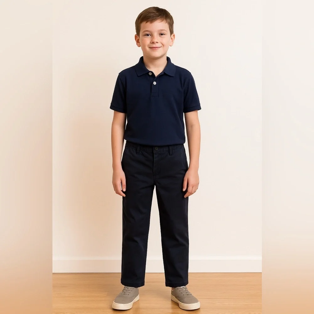 Old Navy Blue Casual Straight-Leg Bottoms